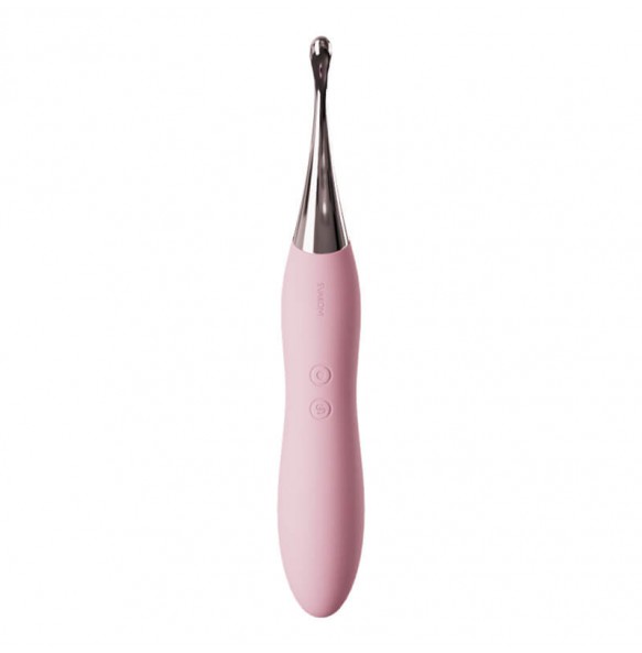 USA SVAKOM - Beatrice Double-Head Vibration Clitoral Tip Stimulator (Chargeable - Pink)